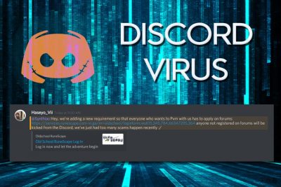 移除discord 病毒 移除说明 更新于18 年9月