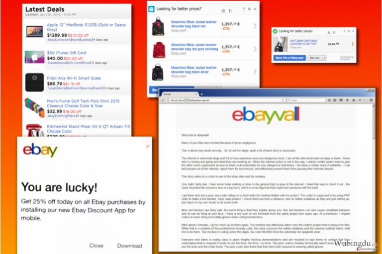 eBay 病毒变种