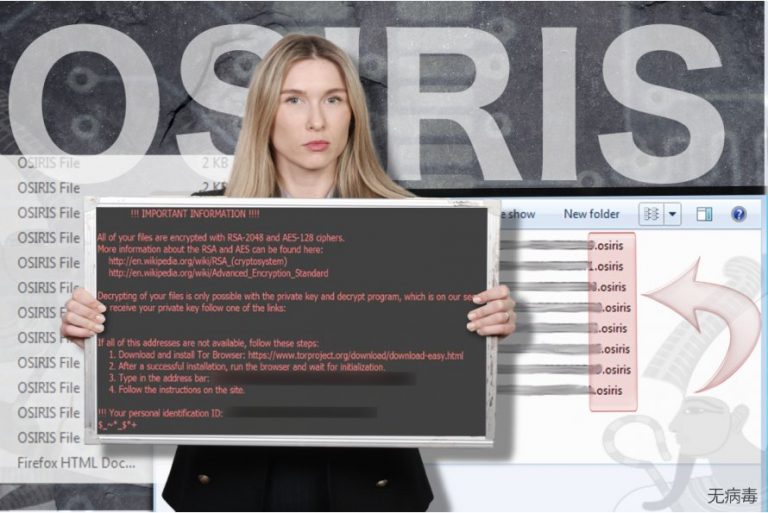 Osiris ransomware virus