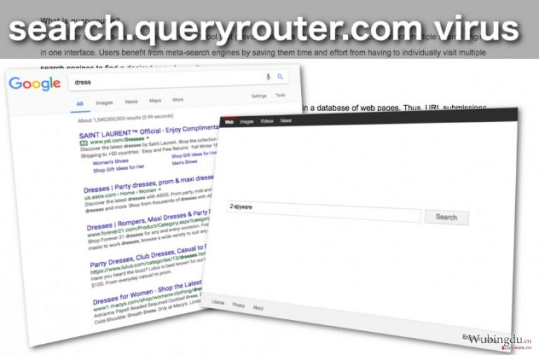 Search.queryrouter.com 浏览器劫持者的图像