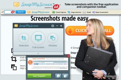 SnapMyScreen 工具栏快照