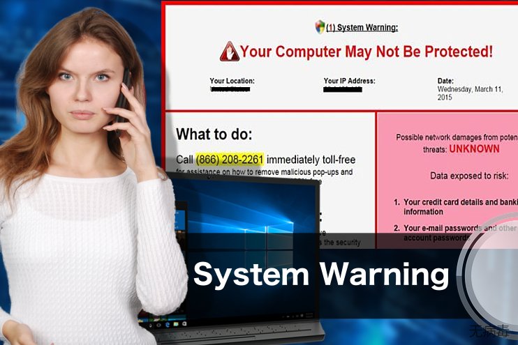 “System Warning” Pop up