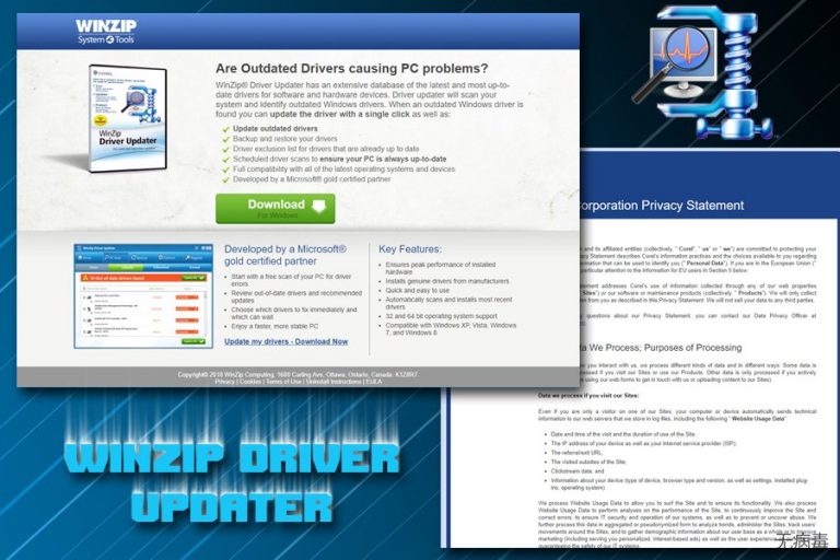 WinZip Driver Updater PUP